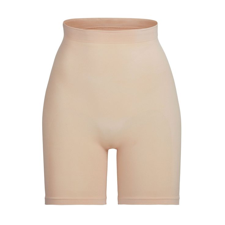 This Sculpting Short smooths your thighs while shaping and lifting your butt. Seamless construction makes this shapewear piece essential for enhancing your shape. Above The Knee Shorts, Mid Thigh Shorts, Shape Of You, Natural Shapes, Above The Knee, Kim Kardashian, Shapewear, The Knee, Everyday Wear