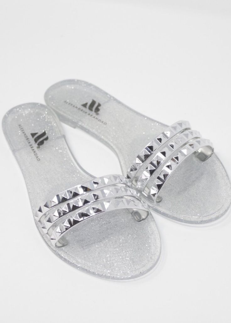 Aria Dust Bags Silver Flip Flops, Travel Sandals, Pool Sandals, Jelly Slides, Gold Flip Flops, Gold Slides, Gold Beach, Dressy Shoes, Slides Women