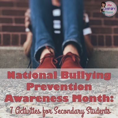 Bully Prevention, Counseling Techniques, Socratic Seminar, Prevention Month, Middle School Counseling, Youth Groups, High School Activities, Classroom Discussion, Twitter Chat