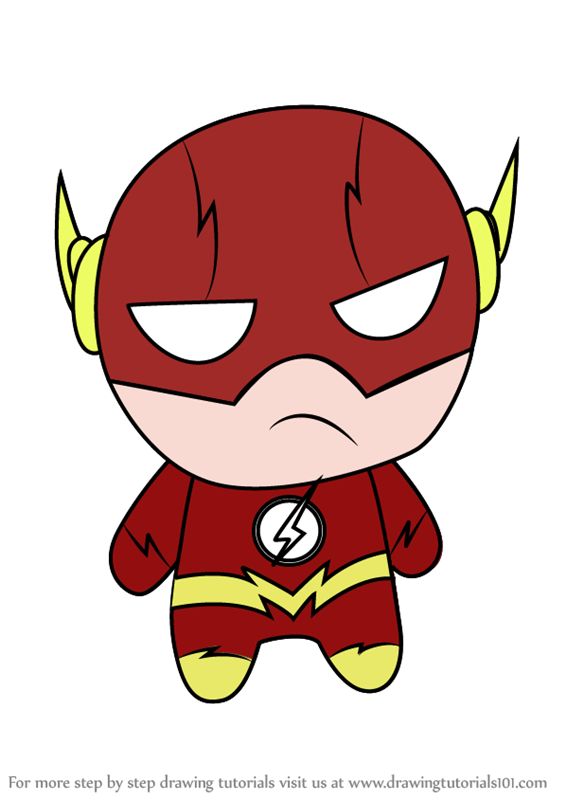 an image of a cartoon character that looks like it has been drawn to look like the flash