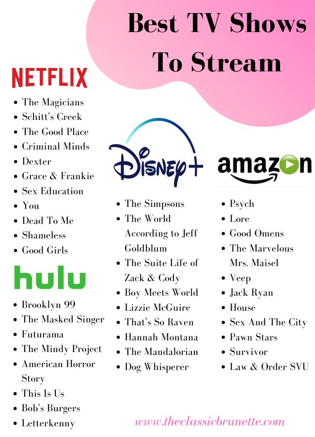 the best tv shows to stream on netflix and huluu, including disney's frozen