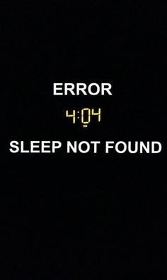 the words error and sleep not found are displayed