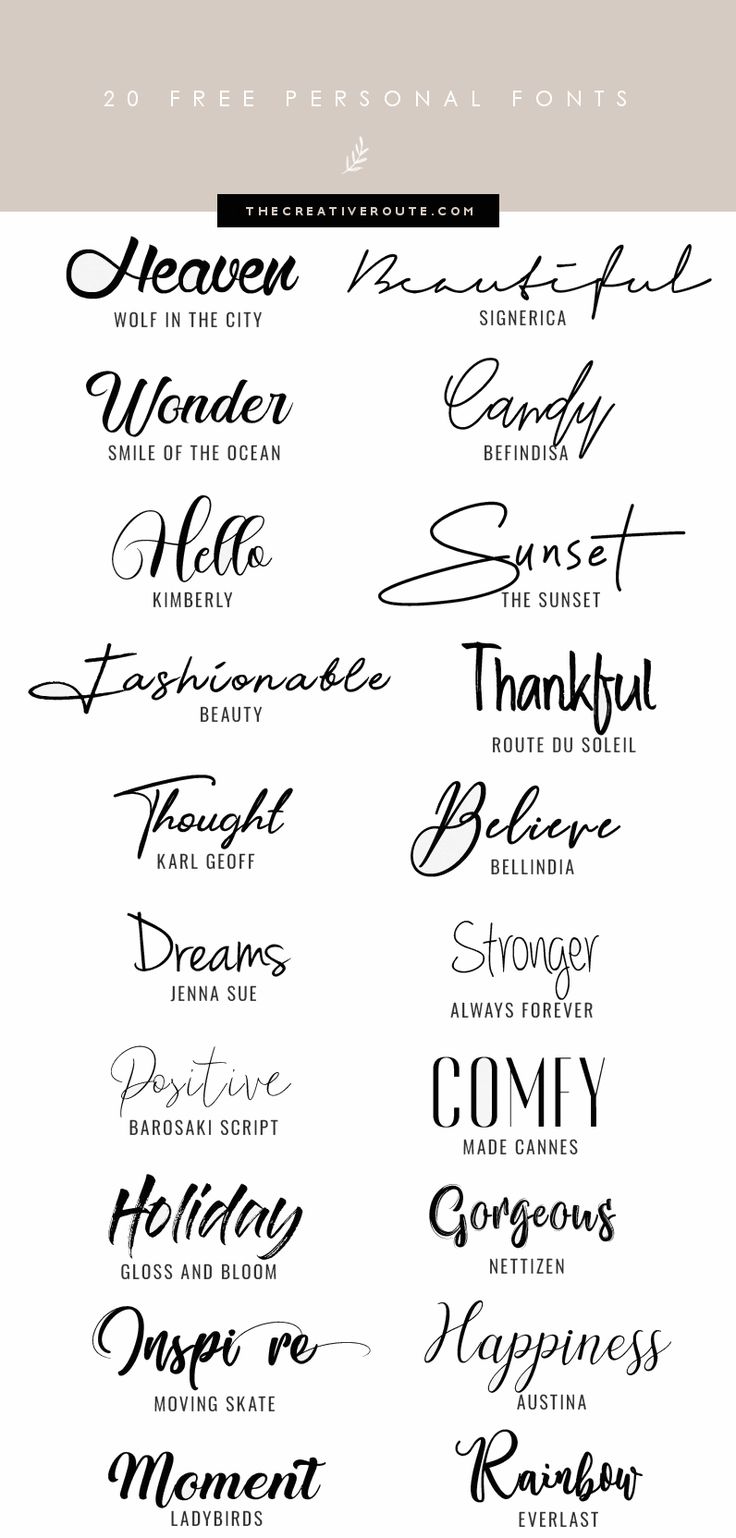 some type of calligraphy that is in different font styles and colors, with the words written