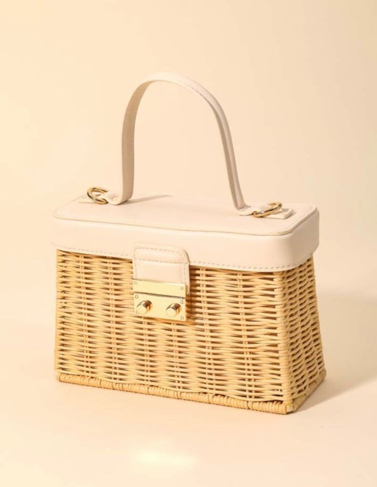 This is a soon to be trending hand bag has a gorgeous woven square basket hand bag design. Accents any outfit perfectly! Hand Bag Design, Handbag Styles, Square Basket, Square Baskets, Wholesale Merchandise, Bag Design, Picnic Basket, Hand Bag, All Inclusive