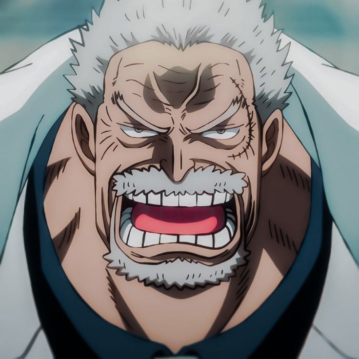 an anime character with white hair and blue eyes