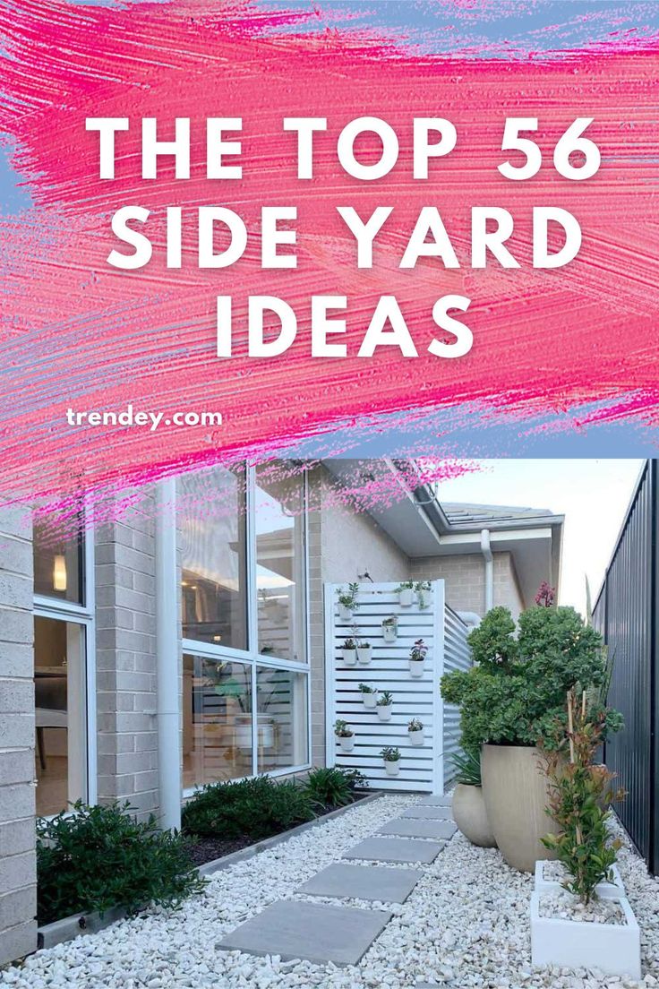 the top 5 side yard ideas