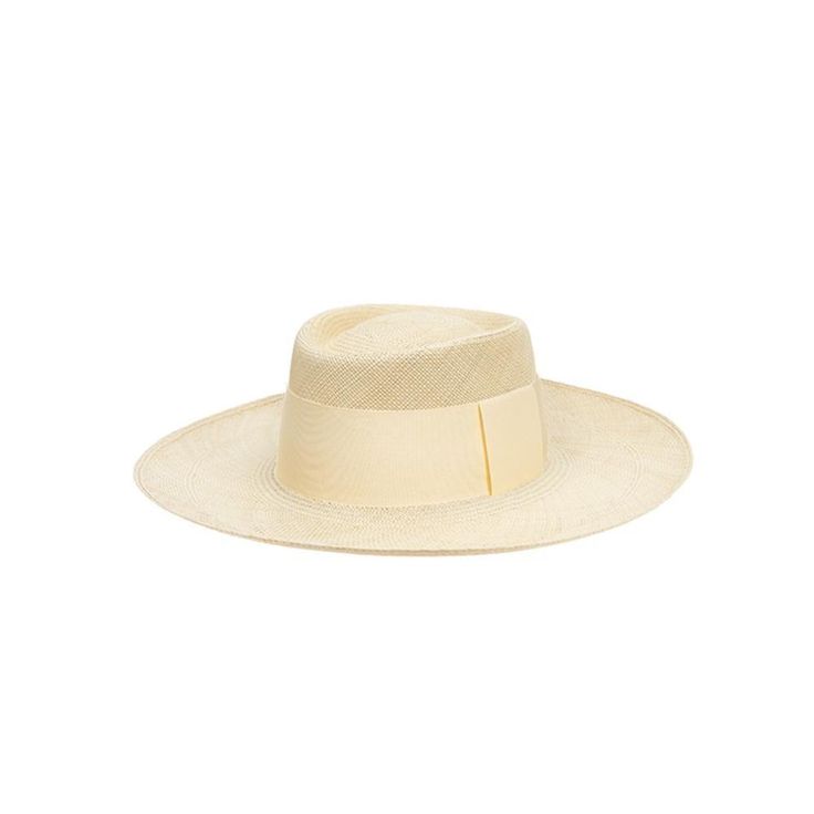 Ibiza - Wide Brim Panama Straw Hat                      �– www.artesano.net Elegant Cream Hat With Flat Crown, Elegant Cream Fedora With Flat Crown, Chic White Hat With Flat Crown, White Boater Hat With Flat Crown For Spring, Elegant Cream Panama Hat With Flat Crown, Beige Fedora With Flat Crown For Spring, Spring Beige Fedora With Flat Crown, White Flat Crown Sun Hat For Spring, White Straw Hat For Spring With Flat Crown