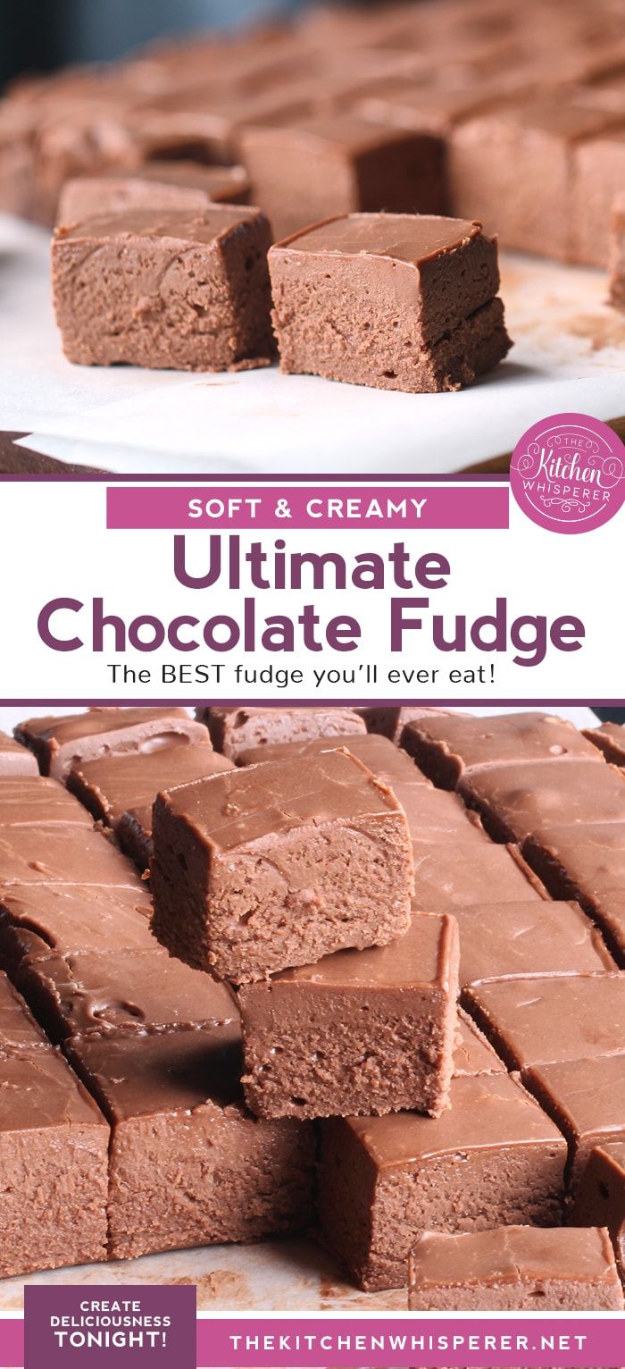 the ultimate guide to chocolate fudge soft & creamy