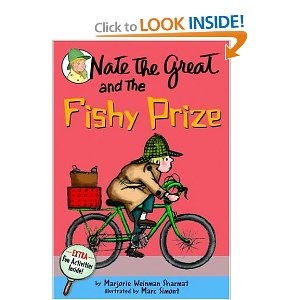 the book cover for mate the great and the fishy prize