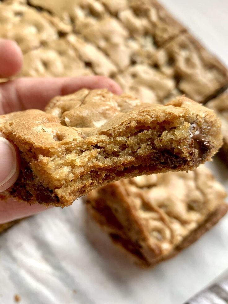 Chocolate Chip Cookie Bars