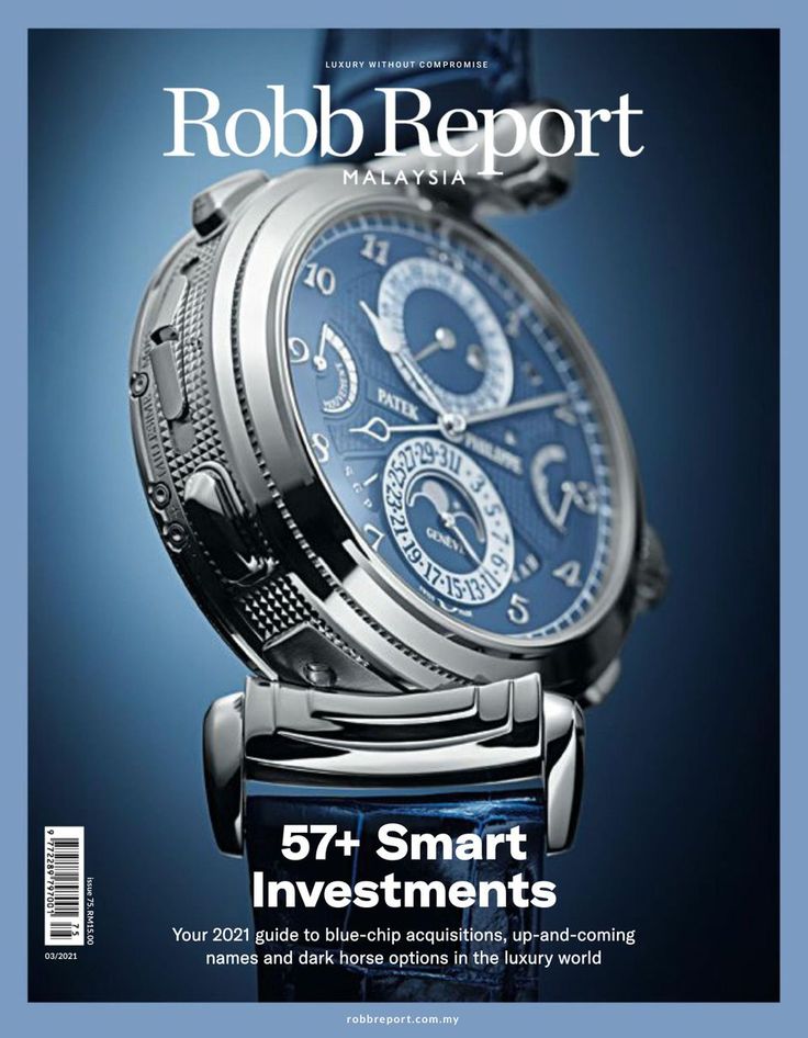 For nearly 40 years, Robb Report magazine has served as the definitive authority on connoisseurship for ultra-affluent consumers. Robb Report not only showcases the products and services available from the most prestigious luxury brands around the globe, but it also provides its sophisticated readership with detailed insight into a range of these subjects, which include sports and luxury automobiles, yachts, real estate, travel, private aircraft, fashion, fine jewelry and watches, art, wine, sta Hand Watches, Army Watches, Patek Philippe Watches, Mens Fashion Watches, Amazing Watches, Hand Watch, Watches Unique, Stylish Watches, Mens Luxury