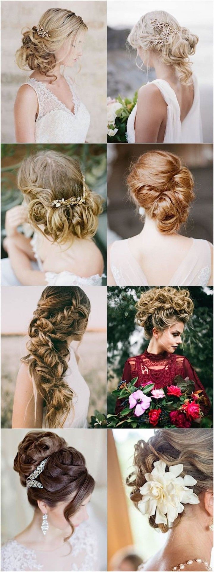 Drop-Dead Gorgeous Wedding Hairstyles for the Modern Bride Hairstyles With Flowers, Hair Dues, Gorgeous Wedding Hairstyles, Quinceanera Ideas, Creative Hair, Wedding Items, Bridal Hairstyle, Hair Raising, The Modern Bride