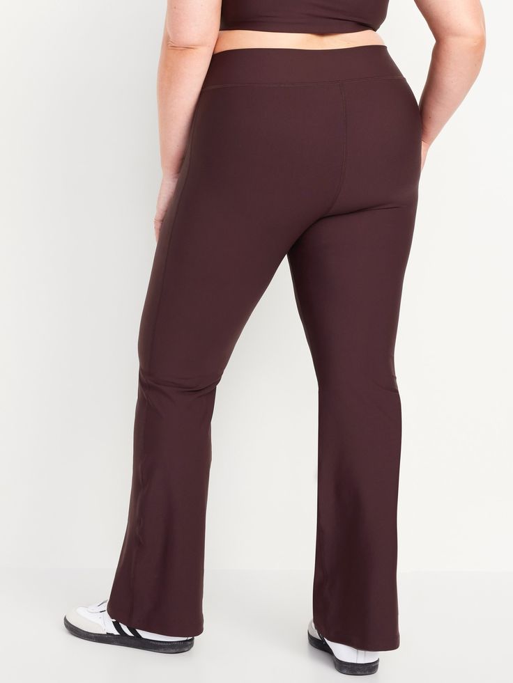 hidden front pocket go-dry wicks moisture extra high waist is 1" higher than standard high rise sits above belly button fitted hip and thigh hits below ankle 31 1/2" regular inseam 29 1/2" petite inseam 35 1/2" tall inseam models are approx.  5'9" and wear sizes s (4), l (12), and xl (18)machine wash according to the care instruction label Sports Bottoms With Contoured Waistband And 5-inch Inseam, Fitted Yoga Pants With 5-inch Inseam, Sports Bottoms With Wide Waistband And 5-inch Inseam, Solid Stretch Bottoms With 5-inch Inseam, Fitted Full Length Activewear With Contoured Waistband, Athleisure Gym Bottoms With 5-inch Inseam, Solid Yoga Pants With Contoured Waistband And 5-inch Inseam, Compressive High-cut Leg Elastane Pants, Micro-elastic High Rise Workout Bottoms