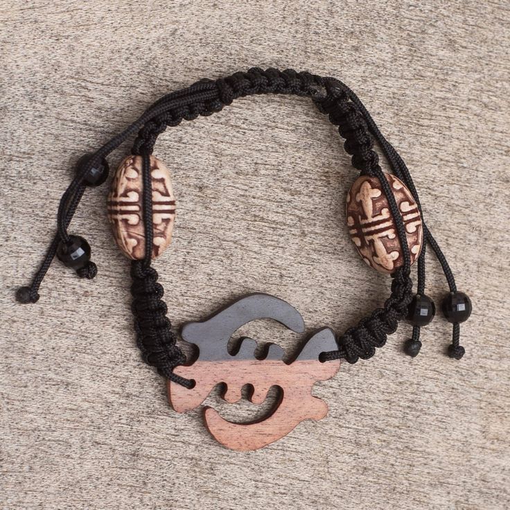 a bracelet with an elephant head on it