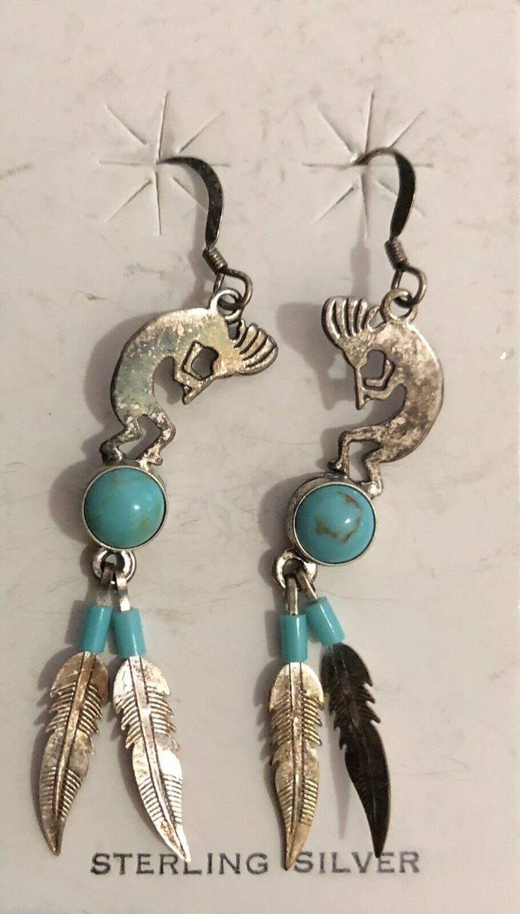 These are brand new, never worn, but have been sitting in storage and are a little oxidized. They are really cute and are approximately 2 1/2 inches long. They ship from a pet and smoke free home. Fine Jewellery Earrings, Sterling Silver Earrings, Silver Earrings, Jewelry Watches, Etsy Earrings, Fine Jewelry, Jewelry Earrings, Sterling Silver, Silver