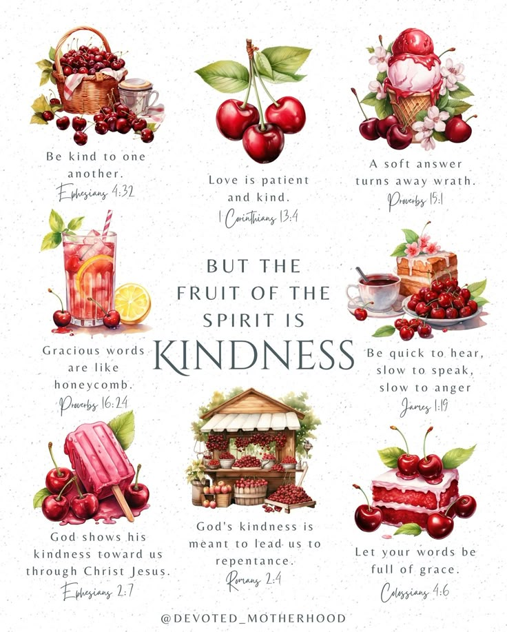 the fruit of the spirit is kindness