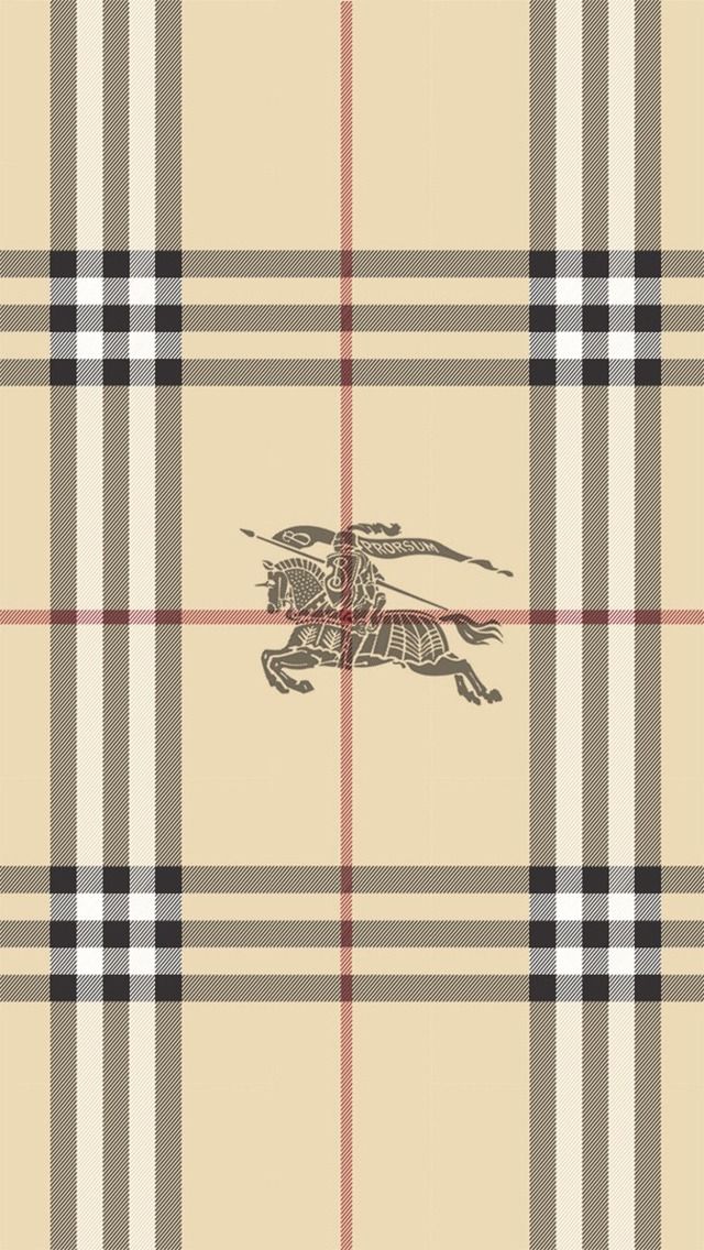 a beige and black checkered fabric with a horse on it