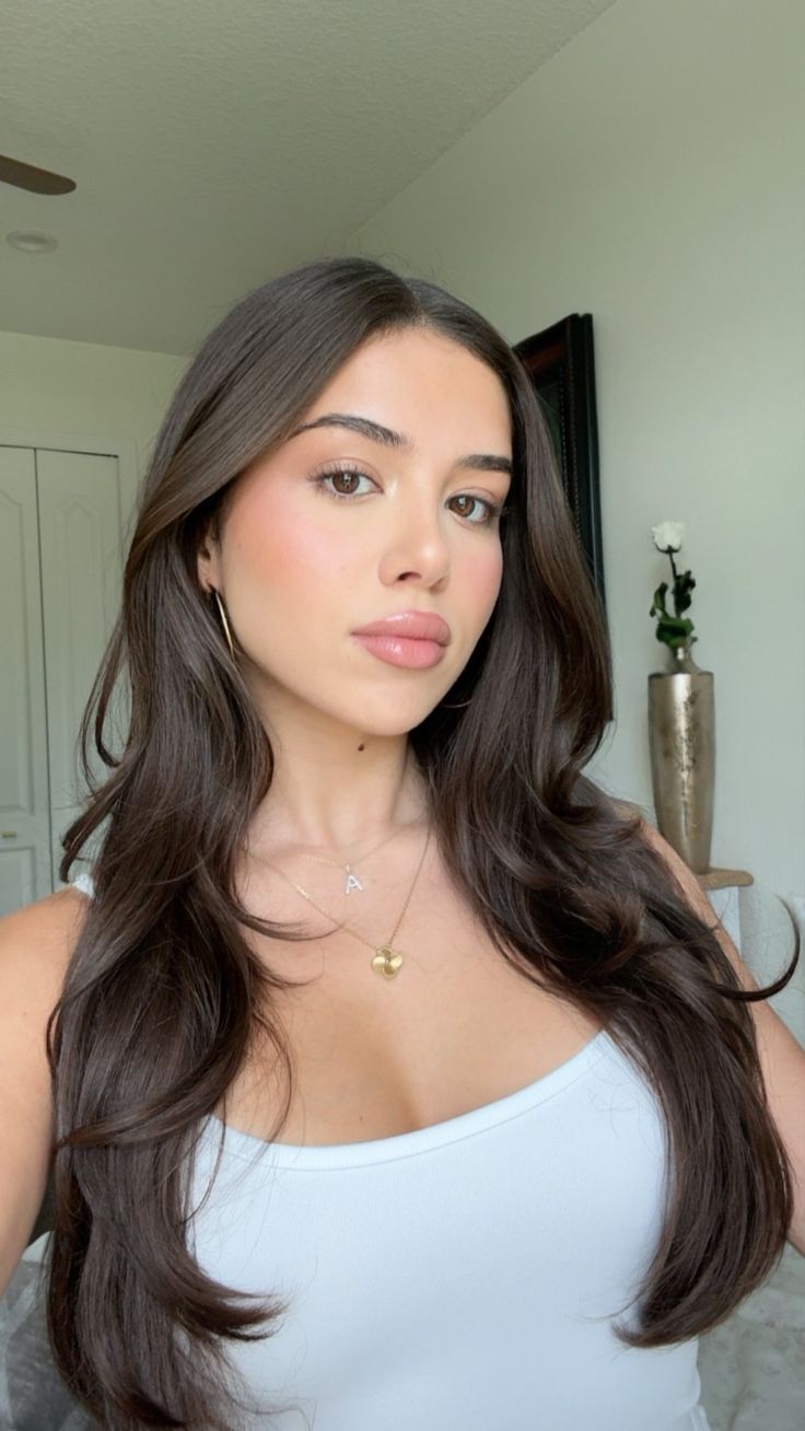 No Make Up Make Up Look, Amanda Diaz, Hair Stylist Life, Girls Makeup, Pretty Makeup, Cute Makeup, Dark Hair, Look Cool, Hair Inspo