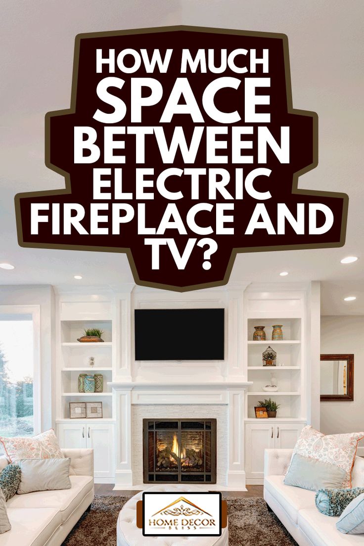 a living room filled with furniture and a fire place in front of a tv mounted on the wall