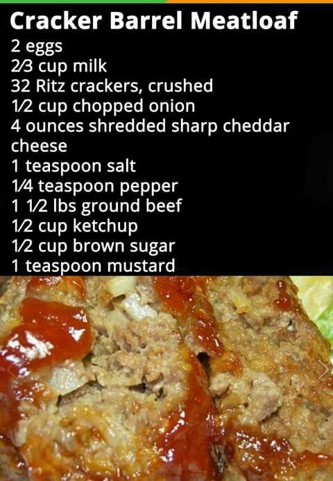 the ingredients for this meatloaf recipe are shown