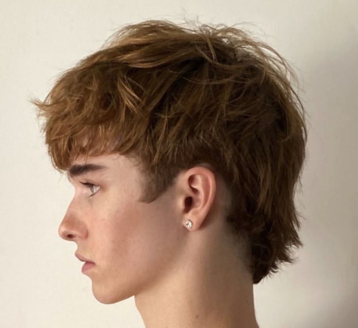 Ginger Guy Haircut, Hair Inspo Men Short, Short Shaggy Haircuts Men Straight Hair, 90s Short Hair Men, Straight Male Hairstyles, Men’s Haircut With Bangs, Short Haircut Masculine, Shag Mullet Men Straight Hair, Short Shag Haircut Men