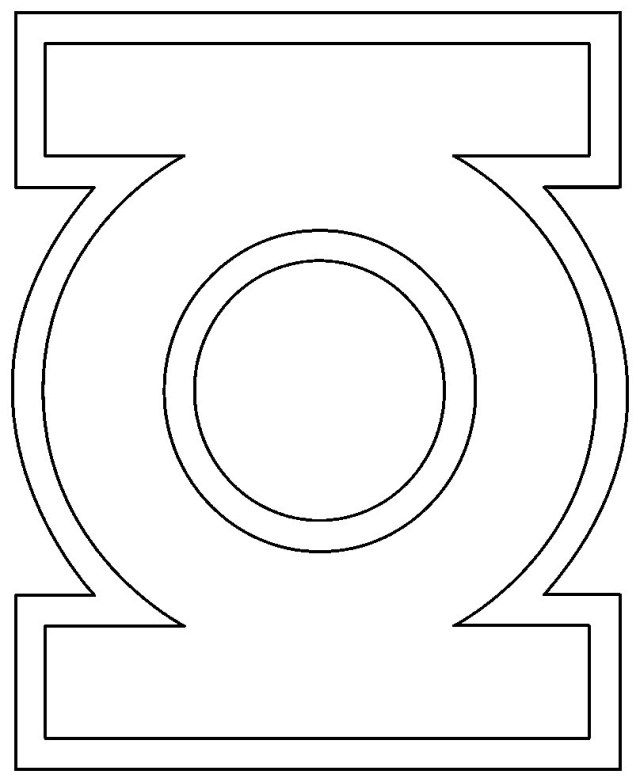 the dc symbol is shown in black and white, as well as an outline for it