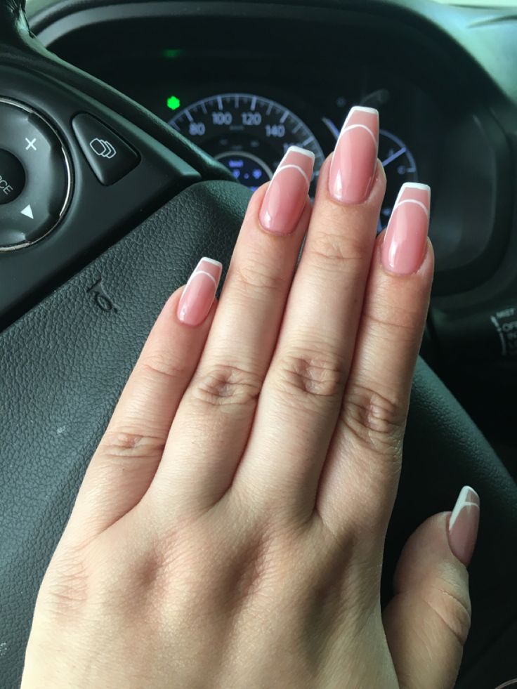 Open French Tip Nails, Hollow French Tip Nails, Half French Nails, V French Manicure, French Tip Variations, French Tips Manicure, French Tips Nails, French Trip, Future Nails