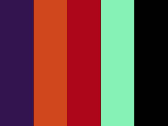 an image of colorful stripes on a black and white background with the colors red, orange, green, purple, and blue