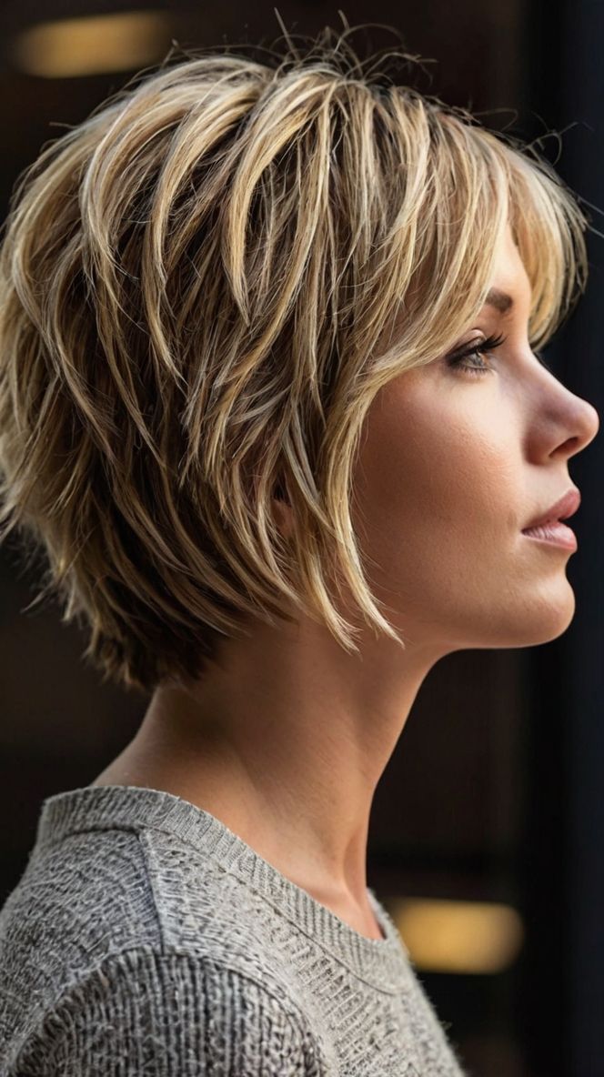 Short Layered Haircuts Short Layered Haircuts For Women, Layered Haircuts For Women, Layered Bob Short, Choppy Hair, Low Maintenance Hair, Hair 2024, Short Layered, Short Choppy Hair, Short Layered Haircuts