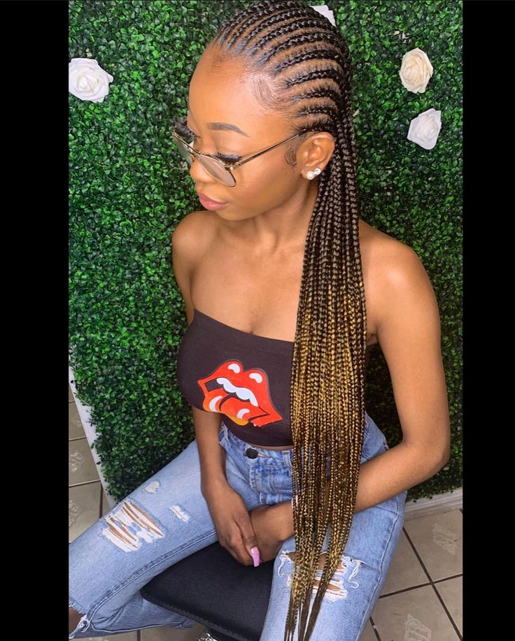 @hbmecollection 🇭🇹 on Instagram: “MEDIUM STRAIGHT BACKS FEED IN BRAIDS 💫OMBRÉ 💫swipe left💫) FOLLOW @hairbymarienesther 🥰 • • MAY IS FULLY BOOKED. JUNE BOOKING WILL BE OPEN…” Ombre Straight Back Braids, Medium Straight Backs, Straight Back Feed In Braids, Straight Back Hairstyles, Straight Backs, Straight Back Braids, Back Braid, Tan Skin Blonde Hair, Feed In Braids Hairstyles