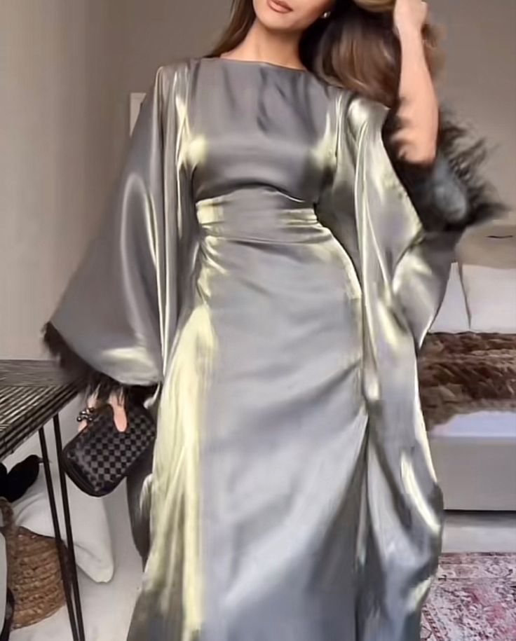 Abaya For Graduation, Glam Dresses Hijab, Prenssese Dress, Kaftan Dress With Hijab, Modest Eid Dresses, Eid Style Outfits Hijab, Prom Dress For Hijabi Girl, Wedding Dresses For Hijabi Girl, Modest Dresses Elegant