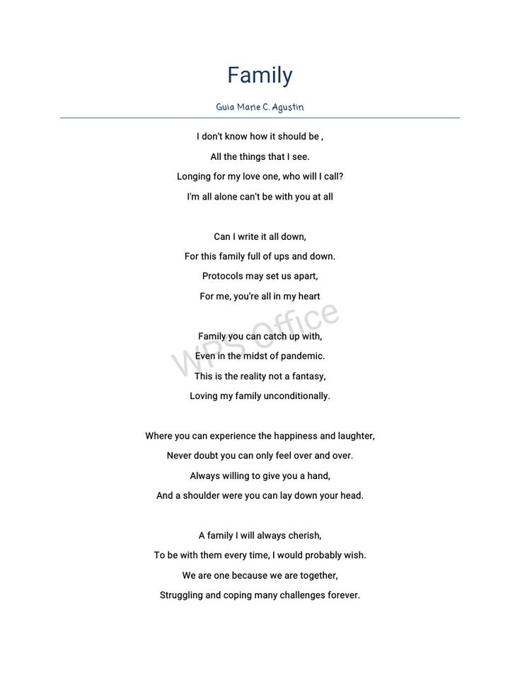 Guia Marie Agustin Poem About Family Inspiration, Poem About Family Problems, Family Poems Inspirational, Poetry About Family Problems, Poems About Family Problems, Poem For Family, Poem About Family, Slam Poems, Dad Poems