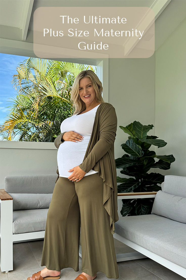 Discover the perfect plus size maternity outfits that beautifully complement your curvy body shape with our ultimate guide!