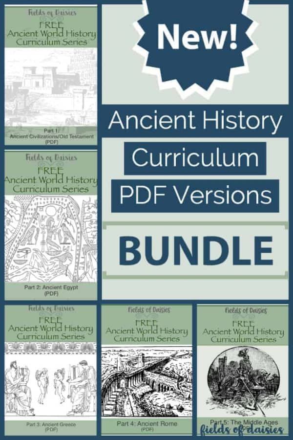 an ancient history book with pictures and text