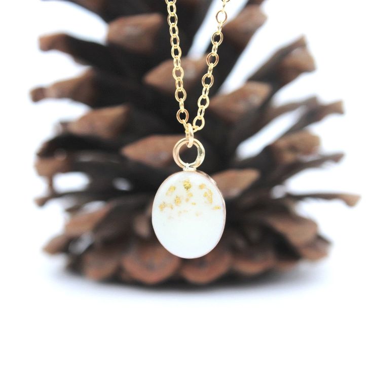 Delicate White Jewelry With Natural Inclusions, Delicate White Diamond Jewelry With Natural Inclusions, White Pendant Jewelry Gift For Mom, Dainty Oval Necklaces For Keepsake, Delicate Cream Jewelry For Gift, Cream Dainty Jewelry For Gifts, Dainty Cream Jewelry Gift, Delicate Cream Jewelry As A Gift, Cream Dainty Jewelry Gift