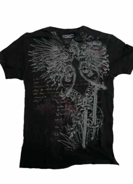 Emo Shirt, Affliction Clothing, Emo Shirts, Baggy Clothes, Baggy Pants, Swaggy Outfits, Dream Clothes, Grunge Outfits, Pacsun