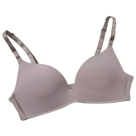 Lightweight bra, seamless, small chest, no steel ring, cup underwear Feature: Fitting size: All products suitable for real women to ensure that each product has the best fit. If you are not sure of your size, please refer to the size chart. Lightweight, gathered, no steel ring, comfortable and skin-friendly fabric Macron color, elastic small sling Zero-binding underwear, breathable design, let you have a better experience. Built-in bottom bump padding that lifts and shapes Package Content: 1*Ladies braSize Size: XXXXL.  Color: Brown.  Gender: female.  Age Group: adult. Plus Size Bra, Everyday Bra, Women Plus Size, Womens Bras, Small Chest, Bra Styles, Steel Ring, Womens Activewear, Real Women