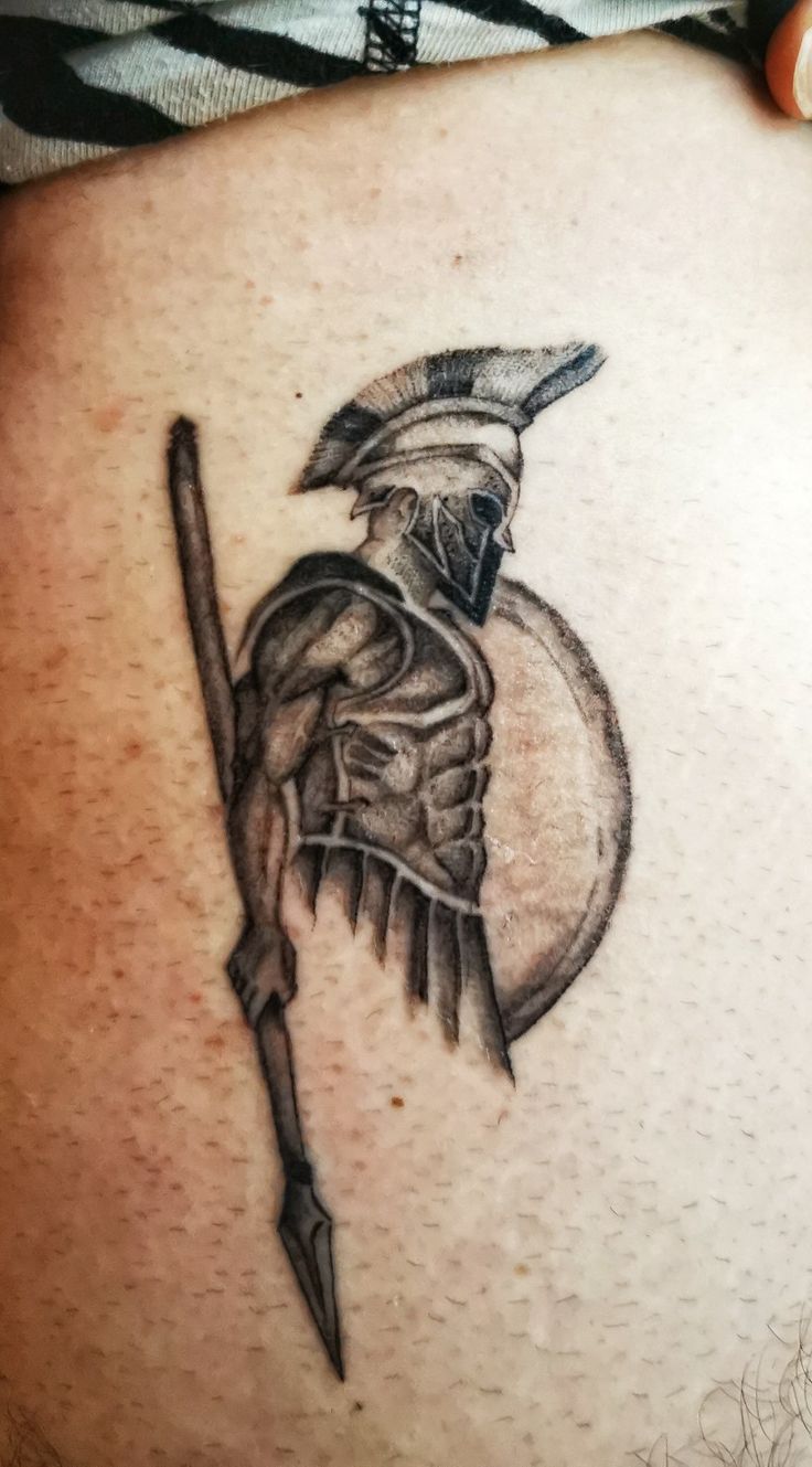 Simple Spartan Tattoo, Gladiator Tattoos, Small Warrior Tattoo, Spartan Soldier Tattoo, Greek Soldier Tattoo, Warrior Helmet Tattoo, Spartan Helmet Tattoo Design, Greek Spartan Tattoo, Gladiator Helmet Tattoo