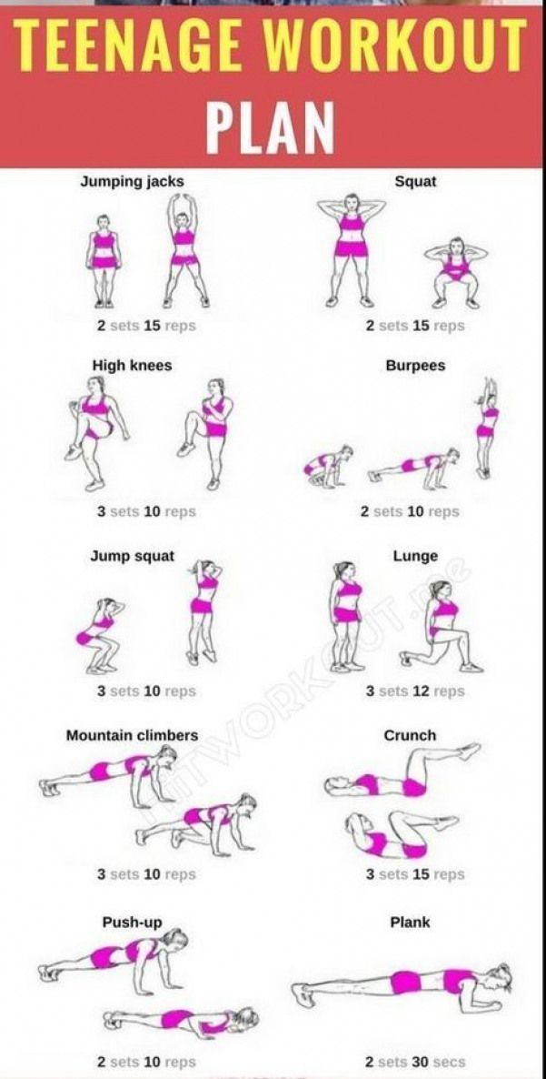 an exercise poster showing how to do the strength and tone workout for women in pink