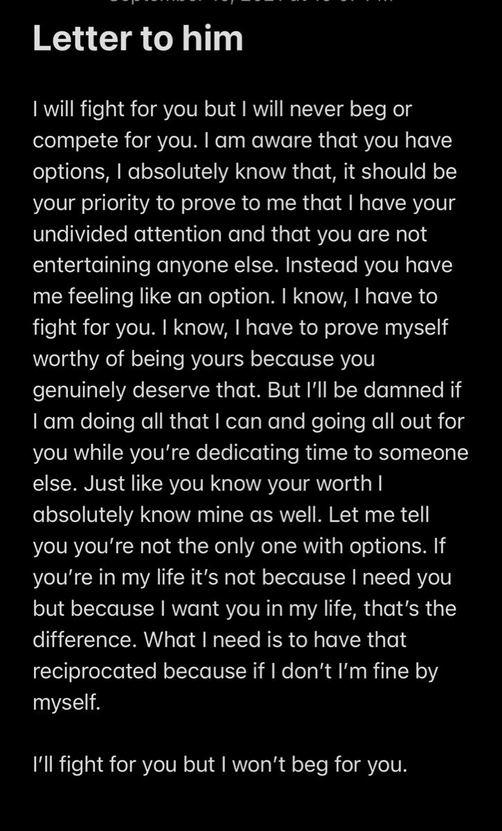 #fighternotalover #love #lovernotafighter #letter #him When You Argue With Your Boyfriend, I Miss You Paragraphs For Him, Begging For Love Quotes, Flirty Text Messages For Her, Never Beg For Love, Begging For Love, Letter To Him, Creative Tiktok, Never Beg