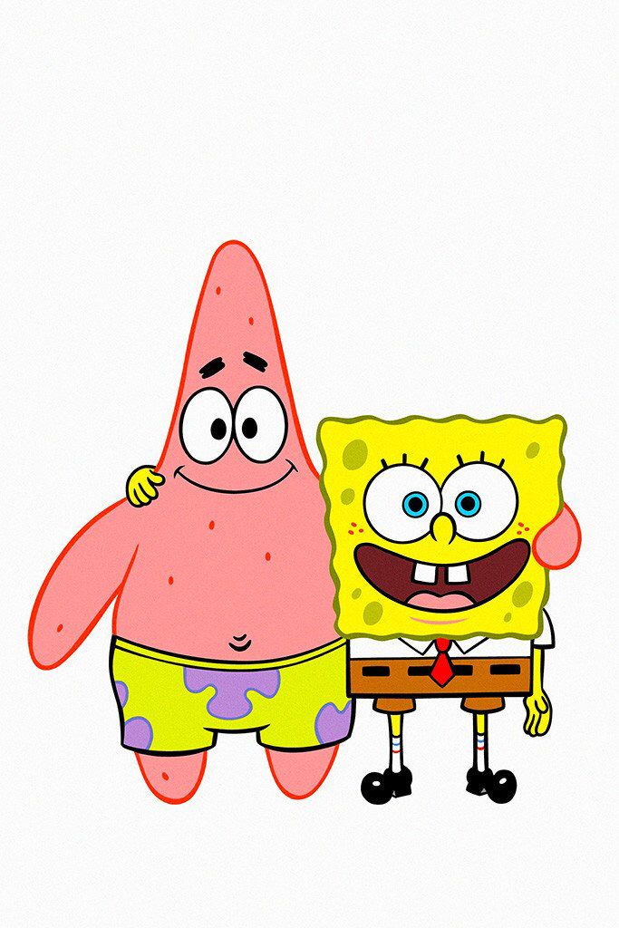 an image of spongebob and patrick from adventure time