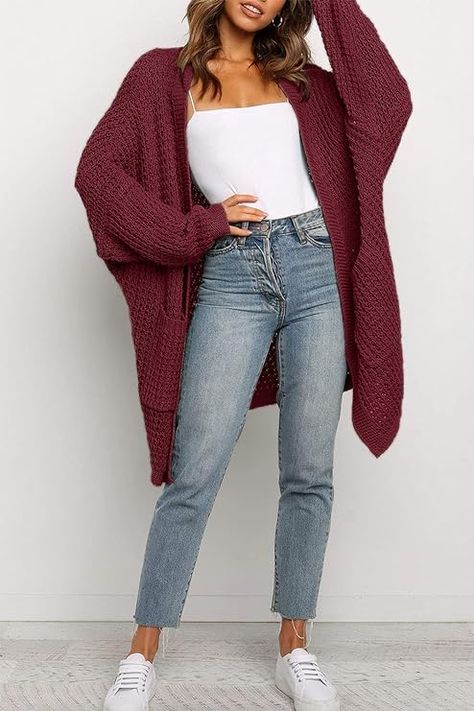 #BEAUTY ,#REALATIONSHIPS #Fashion #Outfits #Winter Outfits #Animals Cute Teacher Outfits, Workout Fits Women, Modest Outfit Ideas, Knit Sweater Coat, Business Casual Outfits For Women, Women's Outfits, Waffle Knit Sweater, Romantic Date, Sweater Coat