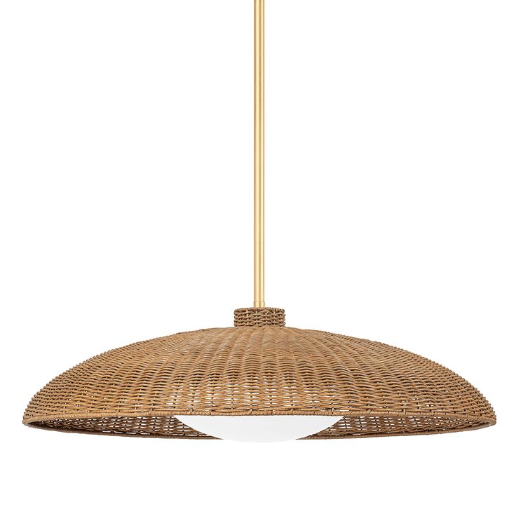 Kash Pendant Sophisticated Coastal, Rattan Shades, Hudson Valley Lighting, Pendant Chandelier, Picture Light, Hudson Valley, Glass Globe, Lighting Collections, One Light