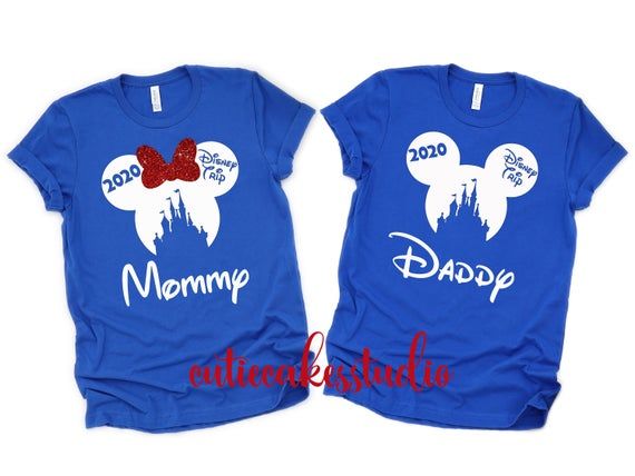 Disney shirt - Disney family shirt - Disney family shirt 2020Beautiful customized shirts!  Personalized just for you!  Adult and youth t-shirts are made by Bella Canvas, toddler and infant sizes are made by Rabbit skins.  All the shirts are very soft and lightweight, just right for going to the parks!Size charts are in the phots*** Matching Family Disney Shirts Kohl's, Family Matching Graphic T-shirt For Disney Fan Events, Cheap Family Matching T-shirt For Disney Trips, Disney T-shirt With Cartoon Print For Disney Trips, Blue Disney T-shirt For Disney Trips, Disney Shirts For Men, Disney Halloween Shirts, Disney Christmas Shirts, Disney Vacation Shirts