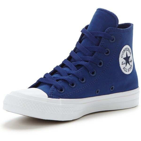 Converse Chuck Taylor All Star Ii Evergreen Hi-Top Trainer ($85) ❤ liked on Polyvore featuring shoes, sneakers, high top trainers, high top shoes, canvas sneakers, converse trainers and converse sneakers Trainers Converse, Lined Shoes, High Top Chucks, Sneakers High Top, Converse Trainers, Sneakers Converse, All Stars Converse, Outfits With Converse, Shoes High