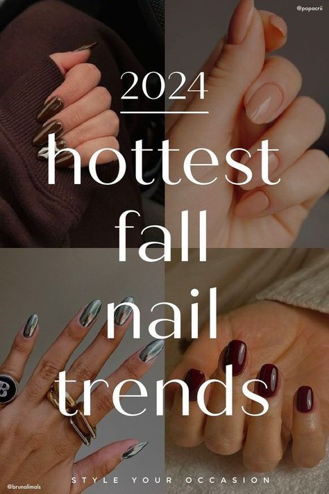 Step into the world of daisy-themed acrylic nails, where floral charm meets chic nail art. This article showcases a range #fallnails #autumnnails #nailart #naildesigns #nailinspiration #nailsofinstagram #nailsoftheday #nailstagram #nailswag #nailgoals #naillove #nailaddict #nailfashion #nailtrends #nailpolish #nailobsessed #nailcommunity #nailstyle #nailenvy #nailjunkie #nailspiration #nailsonfleek #nailgamestrong #nailsonpoint #nailsonfire Pre Fall Nails, Fall Leaves Nail Art, Simple Fall Nails, Autumn Nail, Nail Color Trends, Fall Manicure, Fall Nail Trends, Sns Nails, Latest Nail Trends