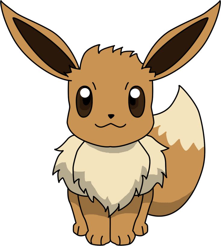 a very cute looking pokemon character with big ears and large horns on it's head