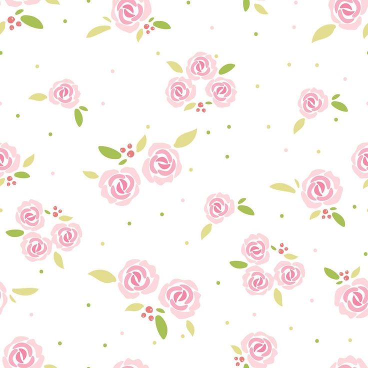 a white background with pink flowers and green leaves