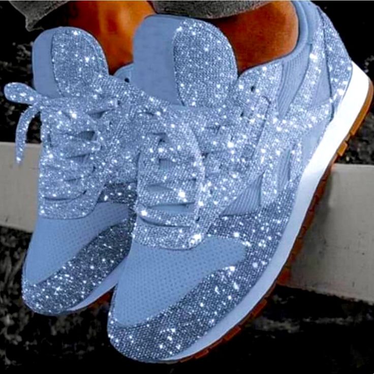 Product Description Available In Pink Grey Light Blue Bag: Draw String Women Platform Sneakers, Mesh Heels, Glitter Sneakers, Glitter Shoes, Casual Heels, Casual Flats, Platform Sneakers, Bling Bling, Platform Shoes