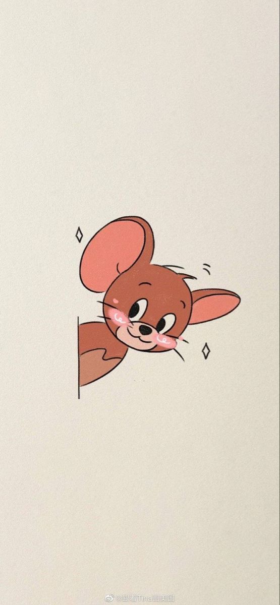 a cartoon mouse flying through the air